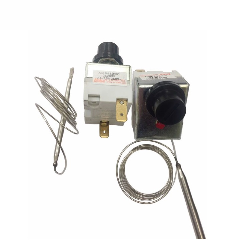 Термостат аварийный WZD-SD 240С для фритюрниц