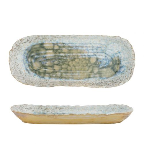 Блюдо овальное 340x145мм керамика Frutti di Mare P.L.