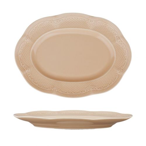 Блюдо овальное 360мм Aristocrat Peach Tea Noble