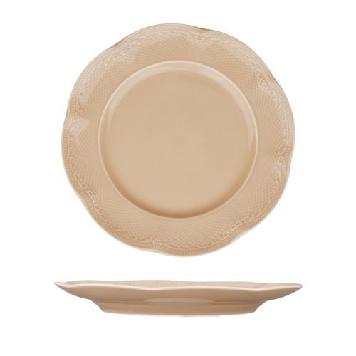 Тарелка d230мм Aristocrat Peach Tea Noble