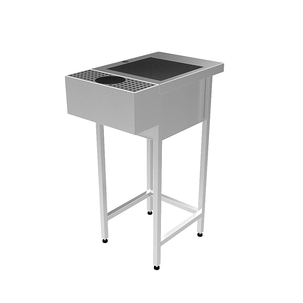 Барная станция Кобор СБ-37/60 с секцией омывателя стаканов