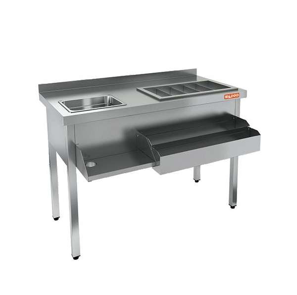 Барная станция открытая HICOLD НКС-12/6БПК