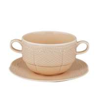 Бульонная пара 350мл Aristocrat Peach Tea Noble