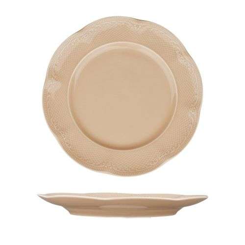 Тарелка d230мм Aristocrat Peach Tea Noble