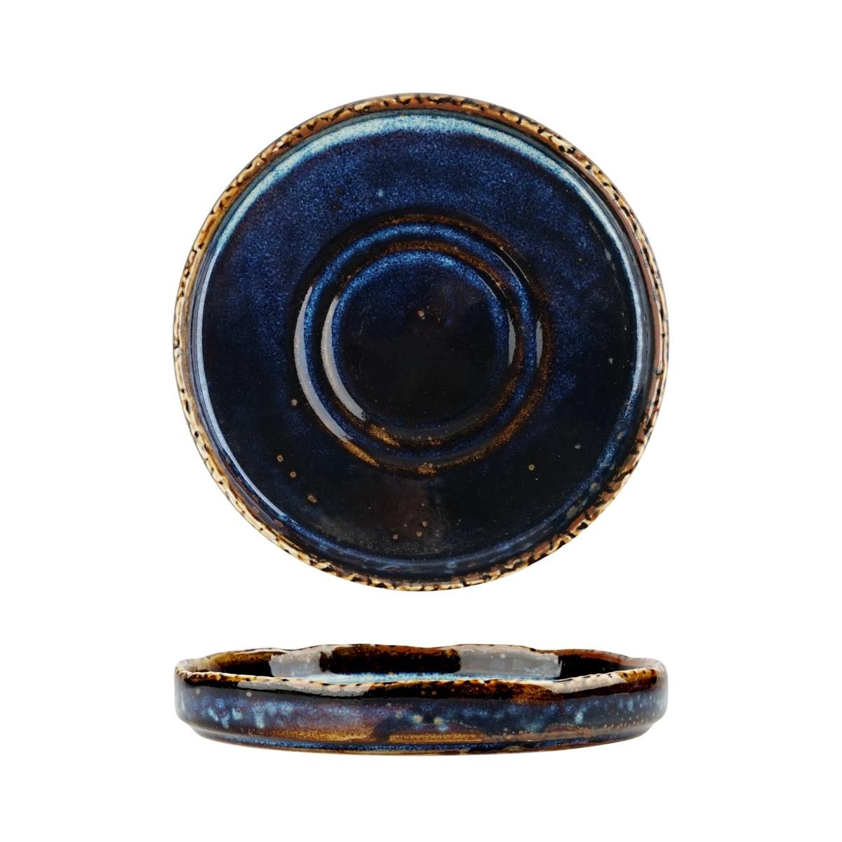 Блюдце 140мм "Aqua Blue"