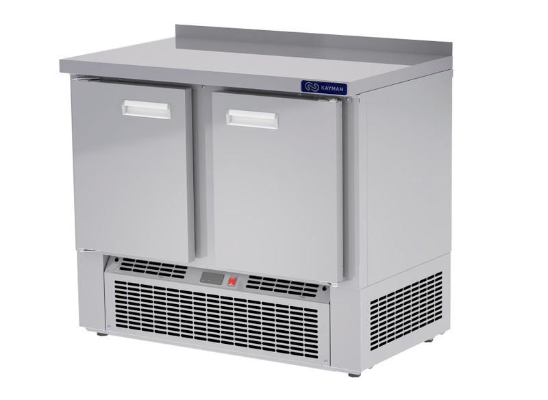 Стол холодильный КСХ-11/70-Н  2 двери 1000x700x850  агрегат нижний Kayman