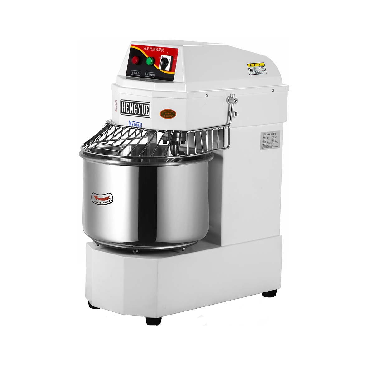 Тестомес спиральный 20л Rosso RH-20A 2 скорости