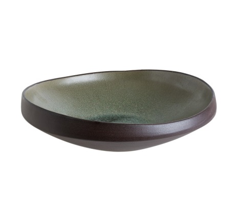 Тарелка глубокая d260мм Лагун Олив Bonna