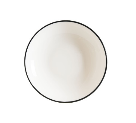 Тарелка глубокая d230мм 1000мл Линеа черный Bonna LNEBLBLM23CK