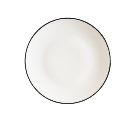 Тарелка d250мм Линеа черный Bonna LNEBLGRM25DZ