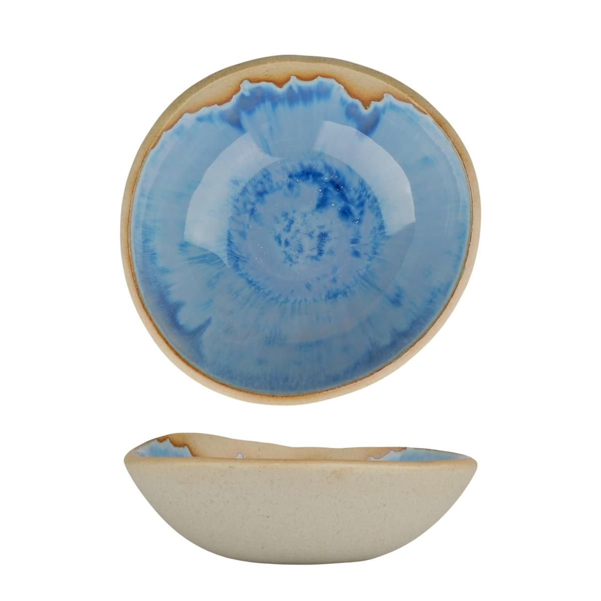 Салатник 350мл d155мм h47мм "Паназия голубая"