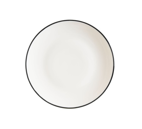 Тарелка d190мм Линеа черный Bonna LNEBLGRM19DZ