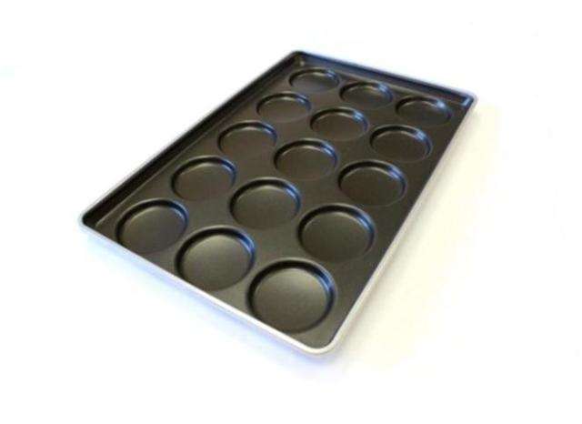 Противень антипригарный для гамбургеров на 15 шт