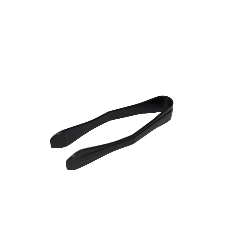 Щипцы для льда и сахара 120мм черные поликарбонат