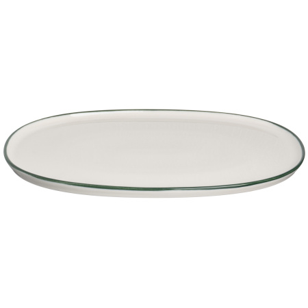 Блюдо овальное 340х230мм Линеа зеленый Bonna LNEGRHYG34OV