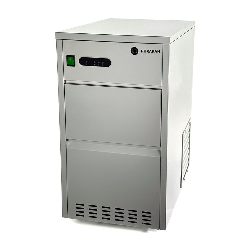 Льдогенератор HKN-IMF25 пальчиковый лед, 25кг/сут, бункер 5кг, подкл. к воде