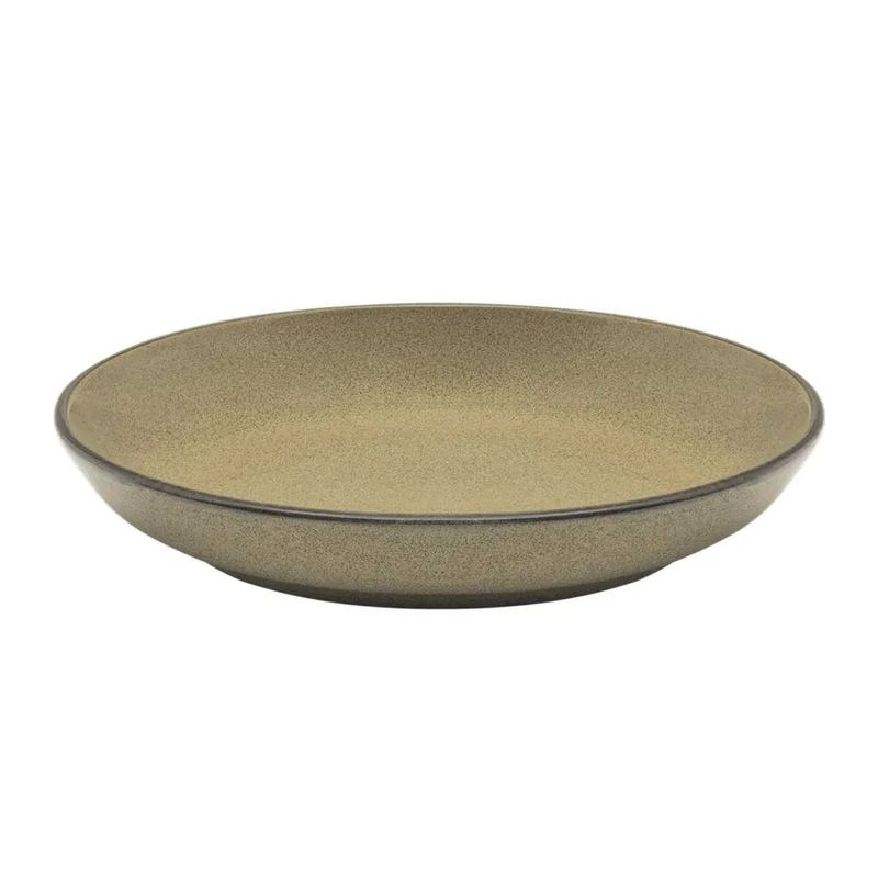 Тарелка глубокая d205мм "Flat Shape Ocre" Oxford керамика 420282