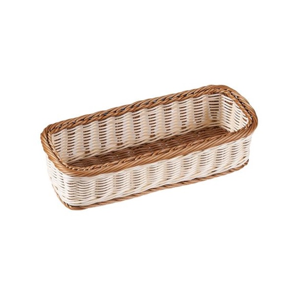 Корзинка для хлеба прямоугольная хлебница 300х110х70мм