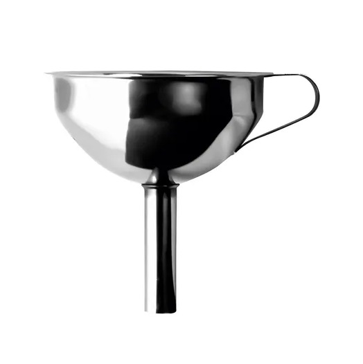 Воронка нержавеющая сталь с ситом d140мм h125мм