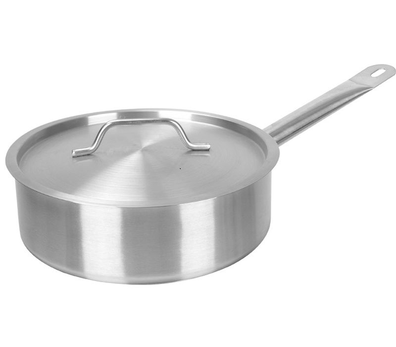 Сотейник 3,6л нержавеющая сталь тройное дно индукция