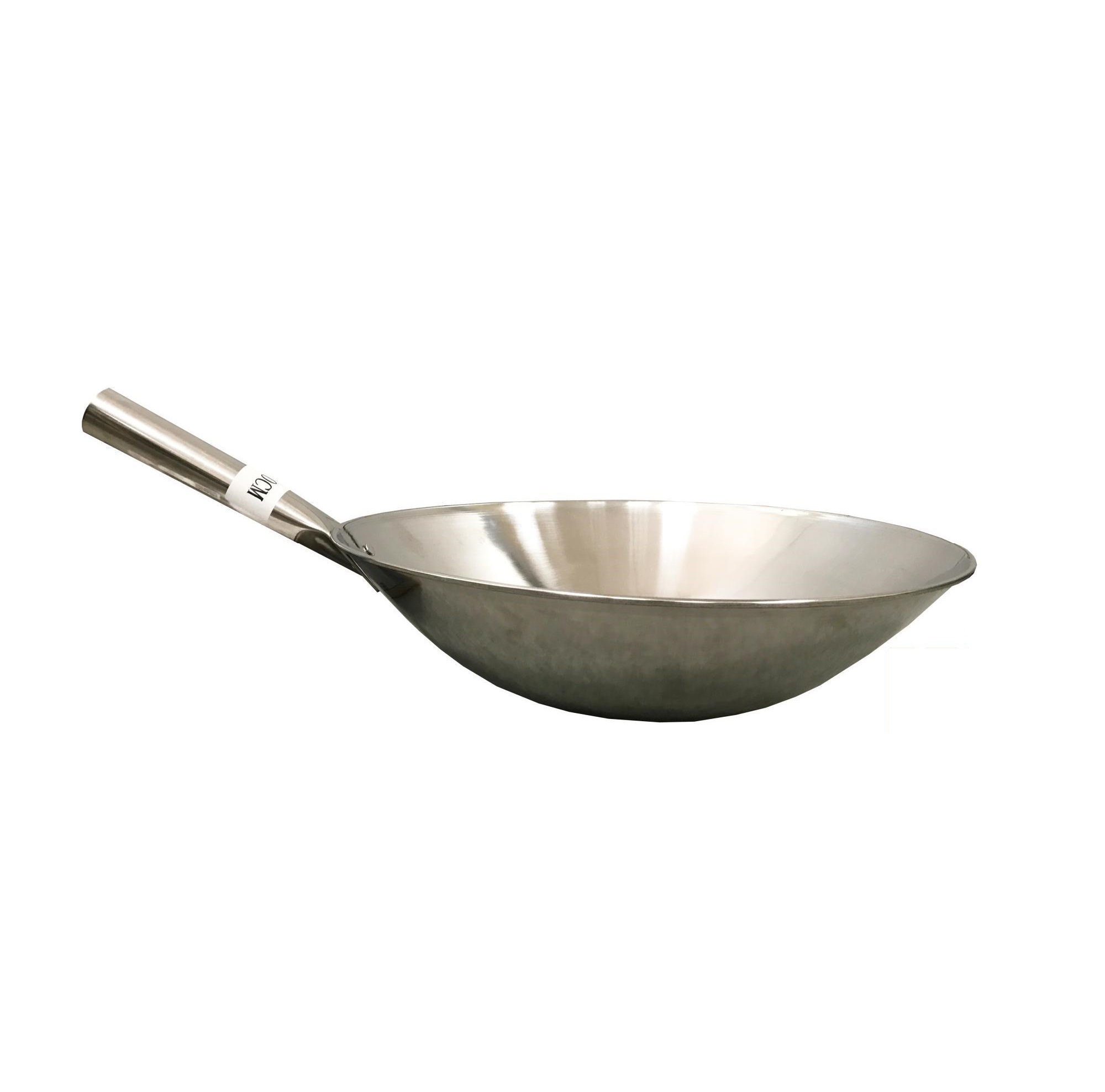 Сковорода Вок Wok d400мм нерж. сталь индукция INDOKOR WGSD40BB