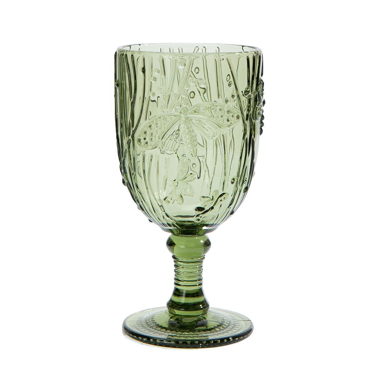 Бокал для вина 350мл зеленый
