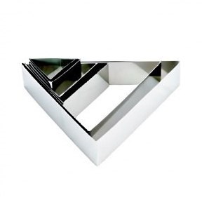 Форма резак вырубка треугольник 120х140мм h50мм нержавеющая сталь