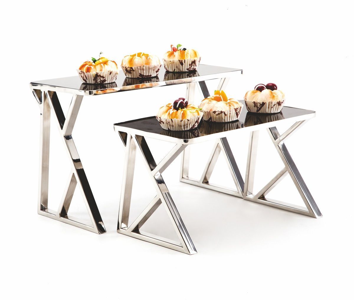 Подставка для выкладки 350х210мм h210мм нержавеющая сталь