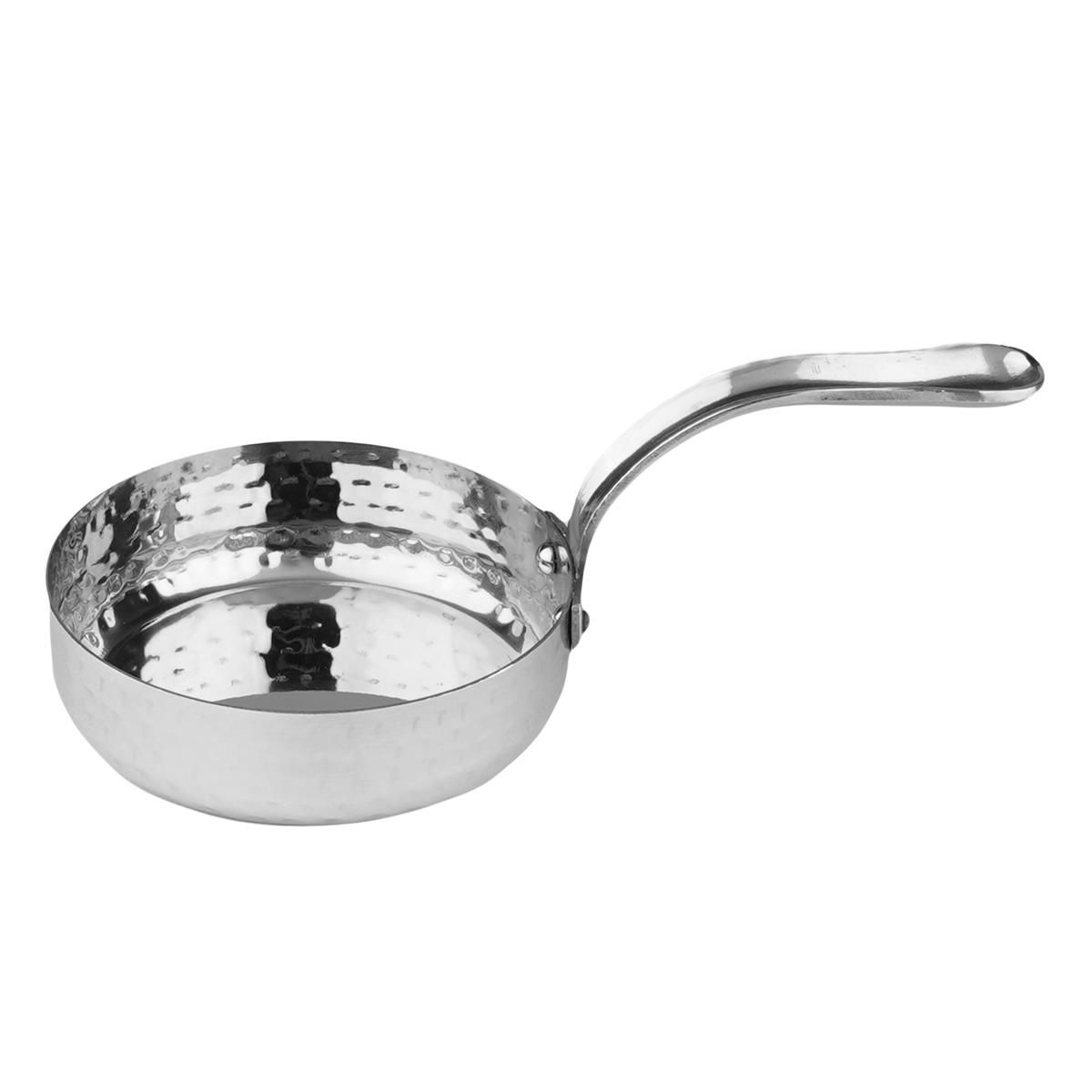 Сковорода порционная d120мм нержавеющая сталь