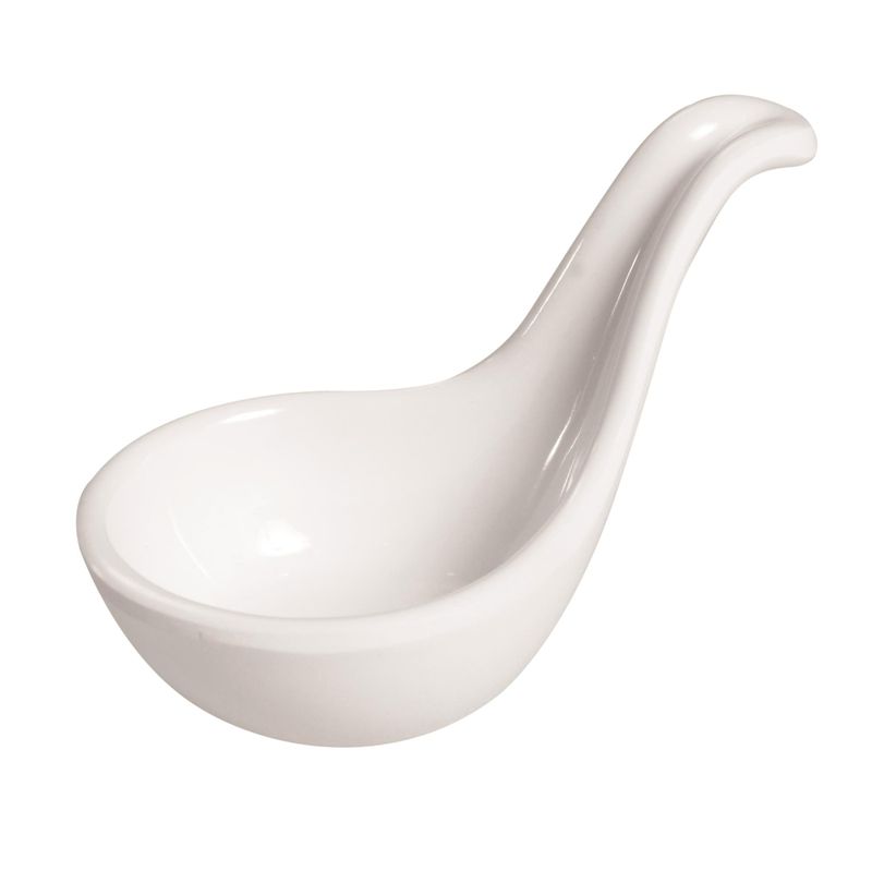 Ложка для закусок меламин 9.5x5.5см "Piccaso"