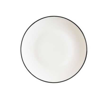 Тарелка d170мм Линеа черный Bonna LNEBLGRM17DZ
