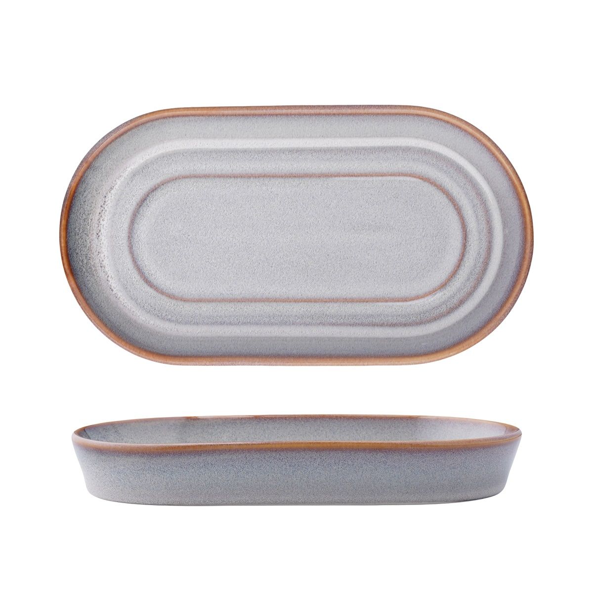 Блюдо овальное 180х100мм Evolution-Mont Blanc фарфор