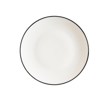 Тарелка d270мм Линеа черный Bonna LNEBLGRM27DZ