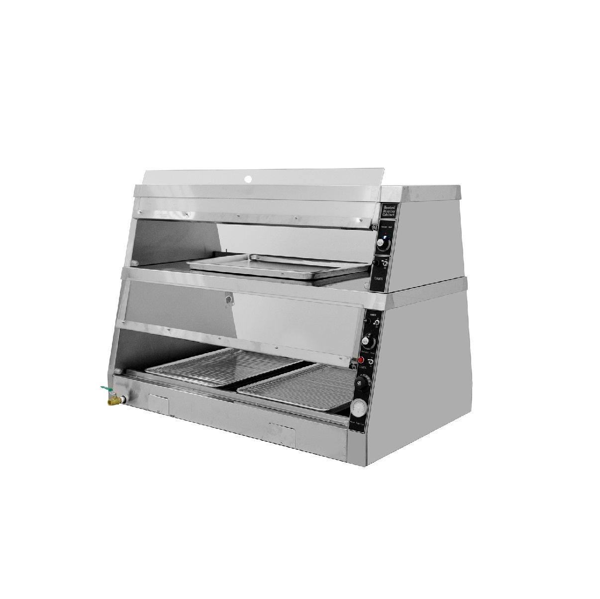 Витрина тепловая Kocateq DH 120EW ECO передаточная, двухъярусная, с подсветкой