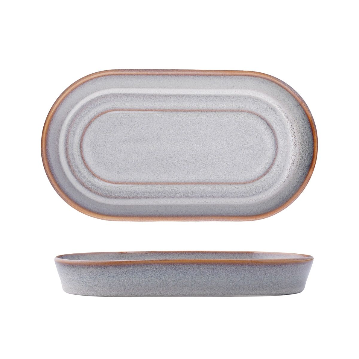 Блюдо овальное 240х135мм Evolution-Mont Blanc фарфор