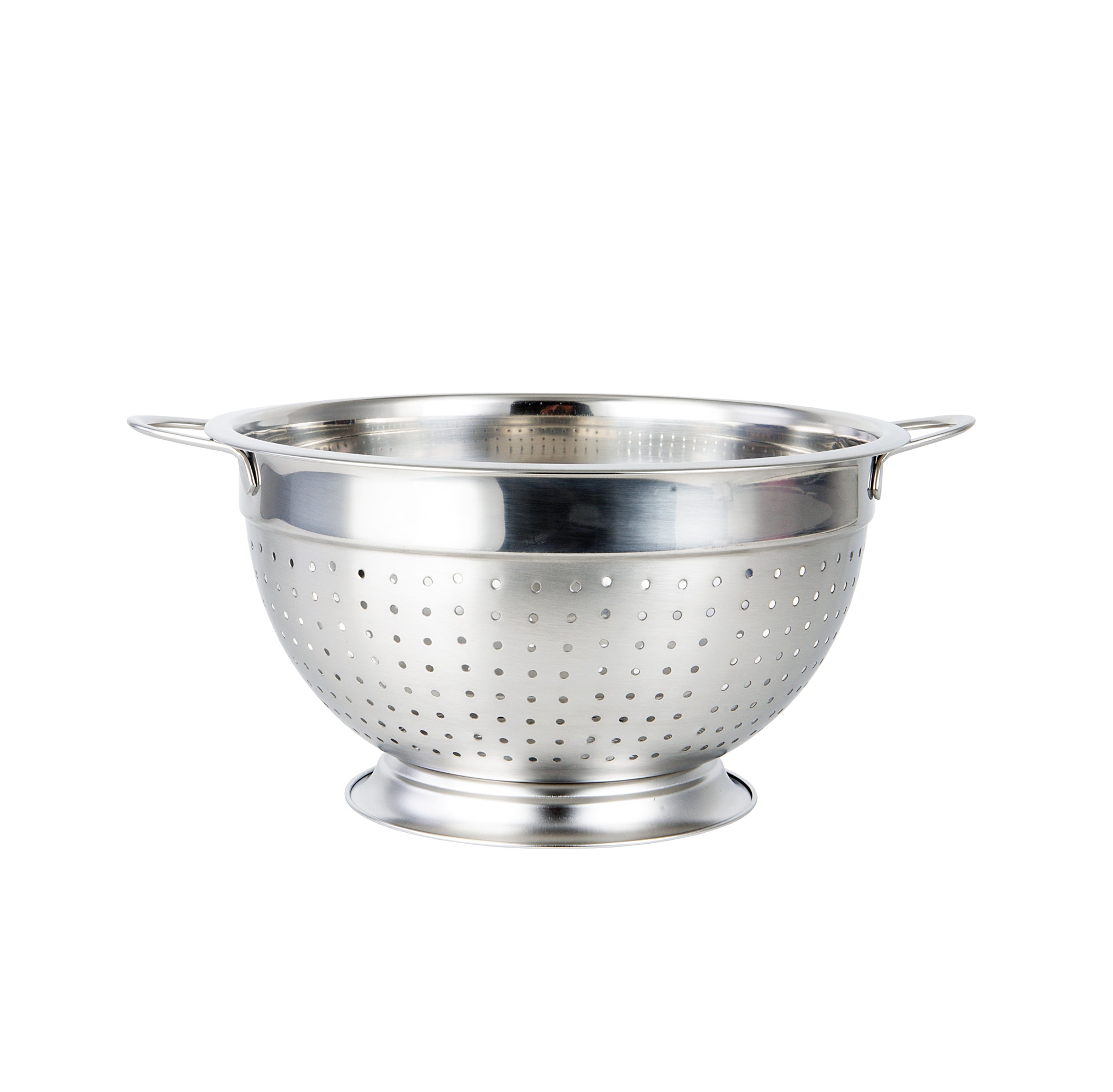 Дуршлаг 34см с ручками нержавеющая сталь