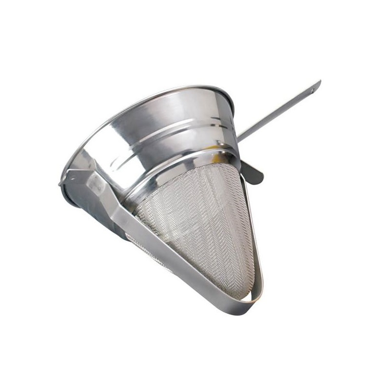 Сито дуршлаг конус шеноа с ручкой нерж. сталь d220ммм