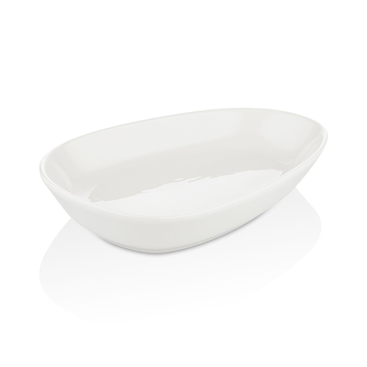 Блюдо овальное 160х105мм Island White By Bone