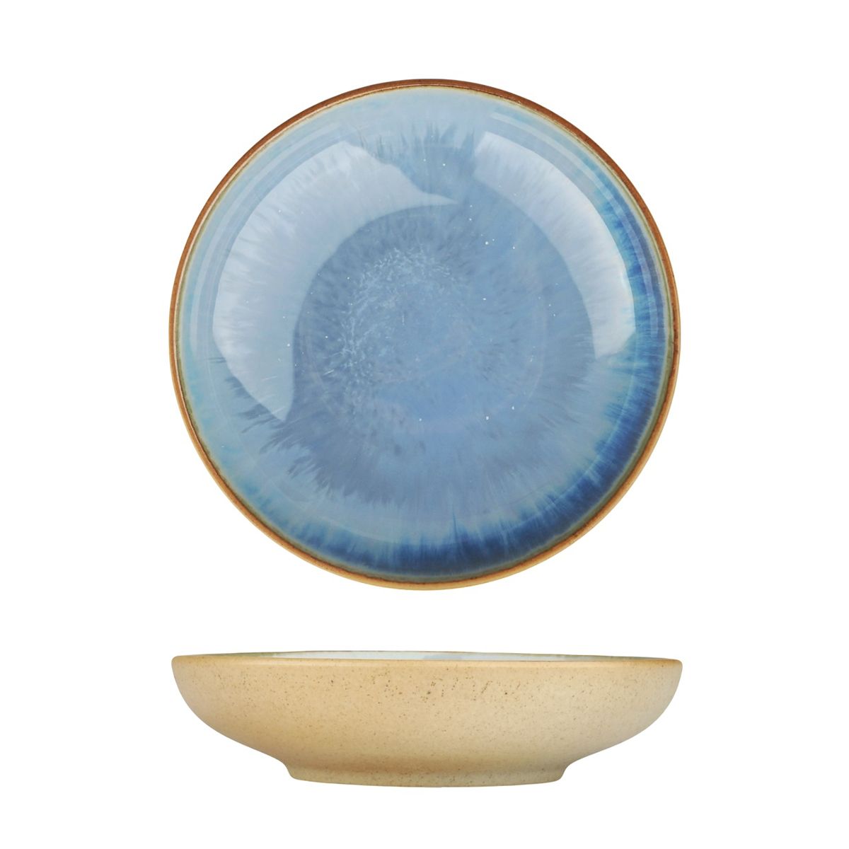 Блюдо d150мм h36мм "Паназия голубая"