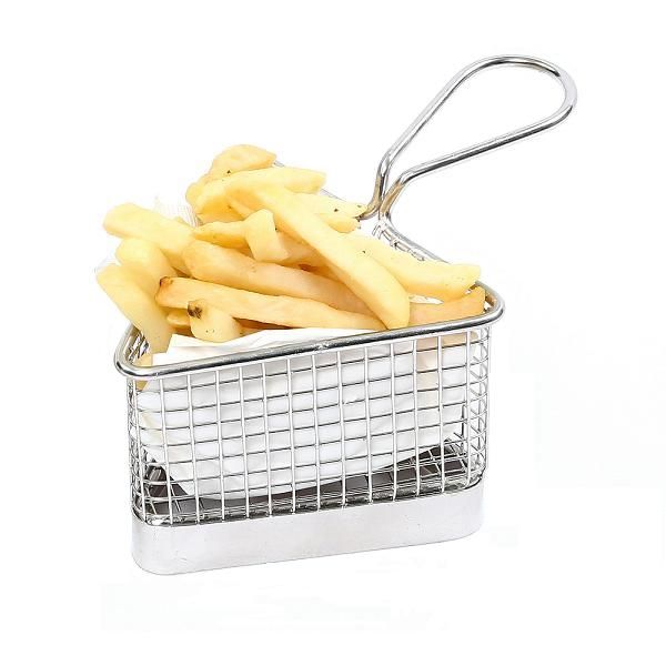 Ёмкость для закусок сетчатая треугольная 110мм h80мм BSK215NM