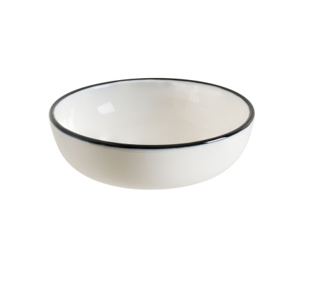 Салатник d140мм 350мл Линеа черный Bonna LNEBLHYG14KS