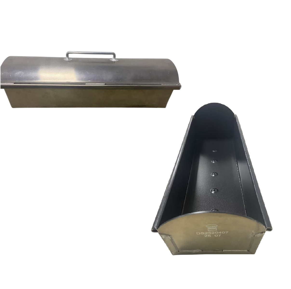 Форма для выпечки американского тостового хлеба с крышкой 380х117х100мм