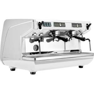 Кофемашина-полуавтомат Nuova Simonelli Appia LIFE 2GR S 220V WHITE+HIGH GROUPS+ECONOMIZER