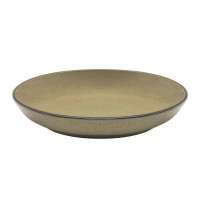Тарелка глубокая d205мм "Flat Shape Ocre" Oxford керамика 420282