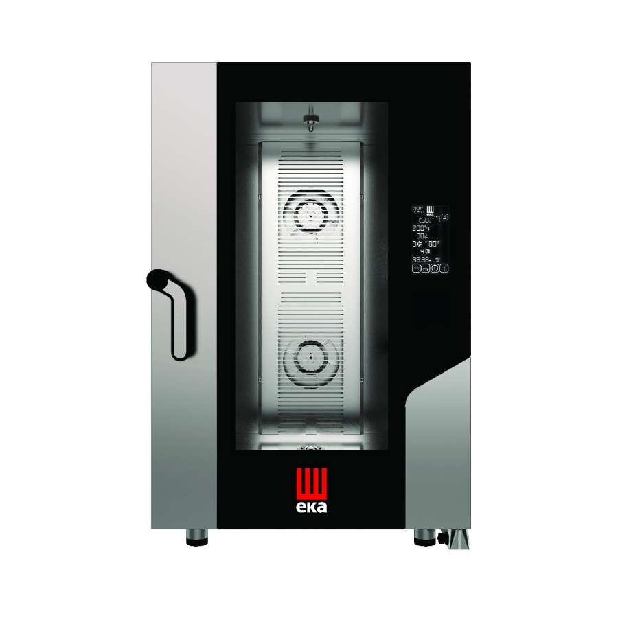Пароконвектомат Tecnoeka MKF 1111 BM 11 ур. GN1/1 автомойка, термощуп, электронный