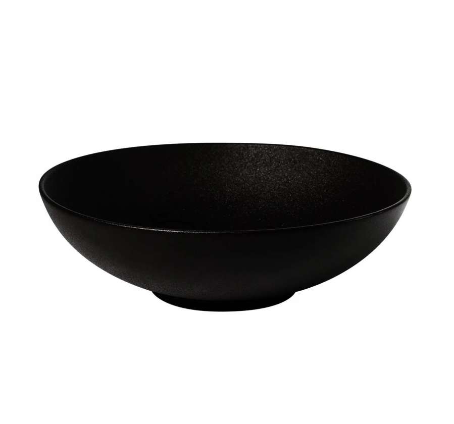 Салатник d230мм 1100мл Fine Plus-Black Sand Noble