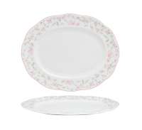 Блюдо овальное 340х270мм Retro Ritz-La Vie En Rose Noble