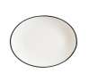 Блюдо овальное 250х190мм Линеа черный Bonna LNEBLMOV25OV