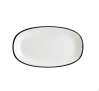 Блюдо овальное 150х85мм Линеа черный Bonna LNEBLGRM15OKY