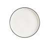 Тарелка d250мм Линеа черный Хюгге Bonna LNEBLHYG25DZ